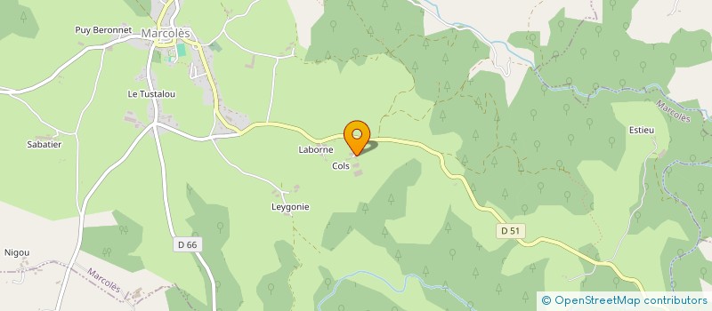 localisation de l'entreprise SAS ETA LHERITIER à MARCOLES