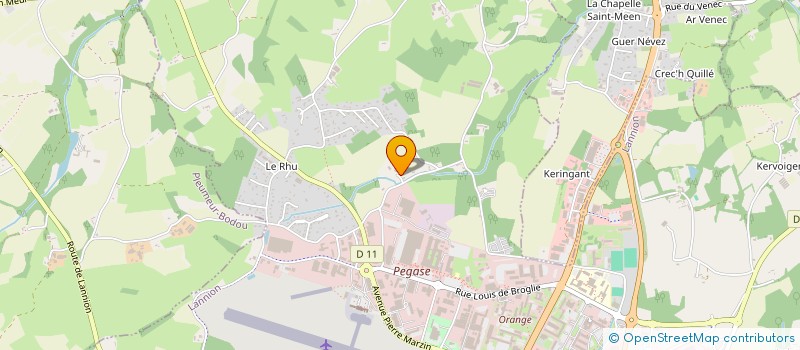 localisation de l'entreprise SAS ETABLISSEMENT ROCHELLE à LANNION