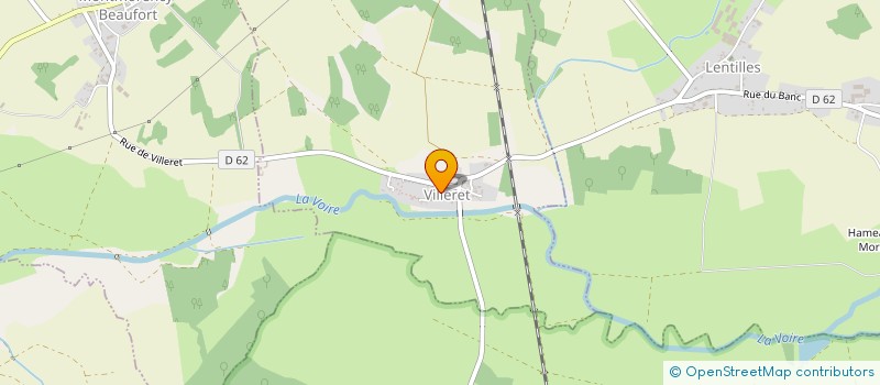 localisation de l'entreprise SAS ETABLISSEMENTS BOURDON  VILLERET