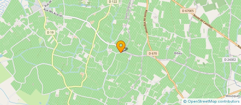 localisation de l'entreprise SAS ETIENNE LI  SAINT-SULPICE-DE-FALEYRENS