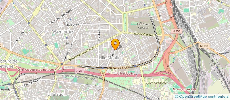 localisation de l'entreprise SAS ETNA à LILLE