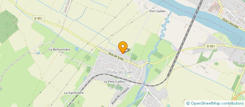 localisation de l'entreprise SAS ETRIER WALLON à POILLY-LEZ-GIEN