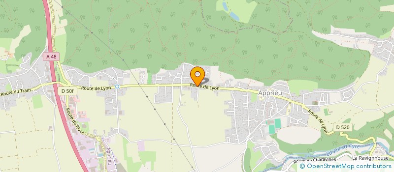 localisation de l'entreprise SAS ETS VAUFREYDAZ à APPRIEU