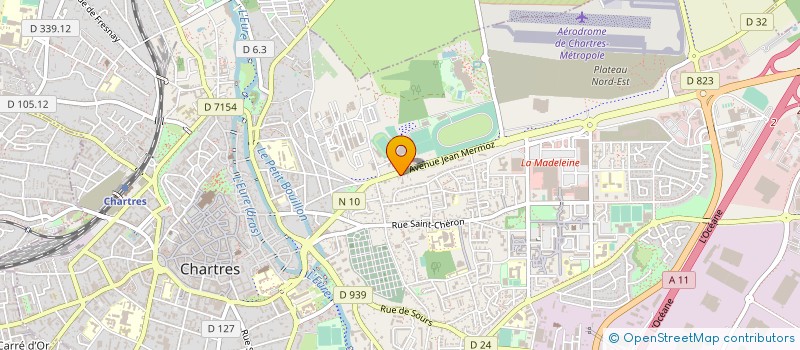 localisation de l'entreprise SAS ETS VIAUD FROID SCE CHARTRES à CHARTRES