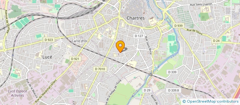 localisation de l'entreprise SAS EURO FONCIER à CHARTRES