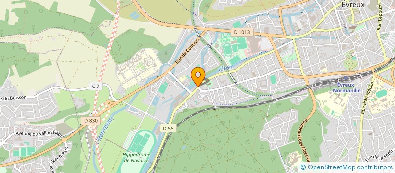 localisation de l'entreprise SAS EVEIL DES SENS à EVREUX