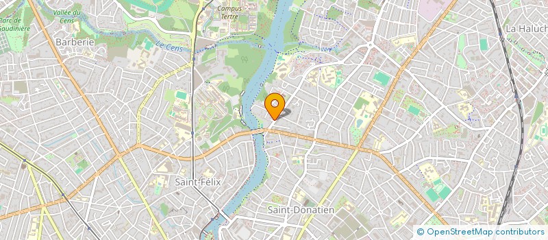 localisation de l'entreprise SAS EVOLUTION  NANTES