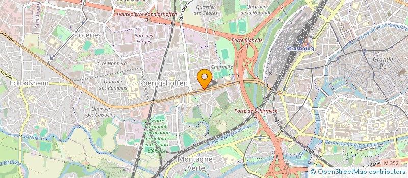 localisation de l'entreprise SAS EXOTIKA à STRASBOURG