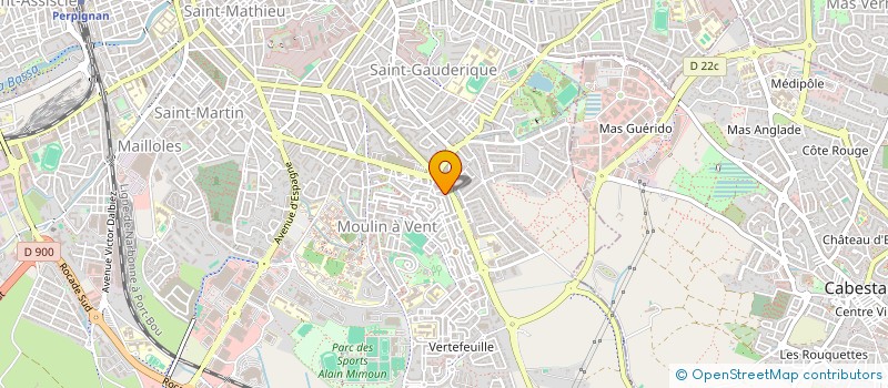 localisation de l'entreprise SAS EXPERT RENOV'FACADE DU 66  PERPIGNAN