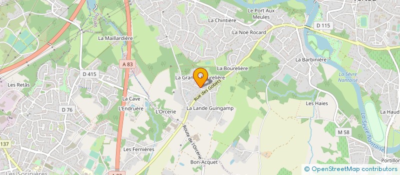 localisation de l'entreprise SAS EXPERTISOL à VERTOU