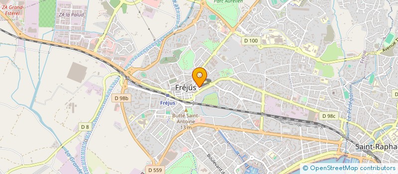 localisation de l'entreprise SAS EXPERTS BIEN-NAITRE à FREJUS