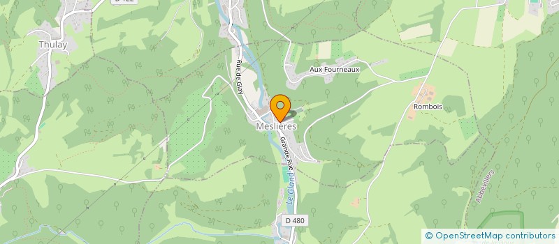 localisation de l'entreprise SAS  F&A GLOBAL  MESLIERES