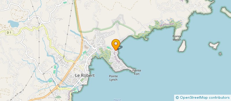 localisation de l'entreprise SAS F.B-SENSATION à LE ROBERT