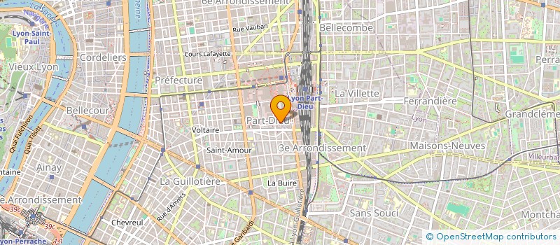 localisation de l'entreprise SAS FABCAR  LYON