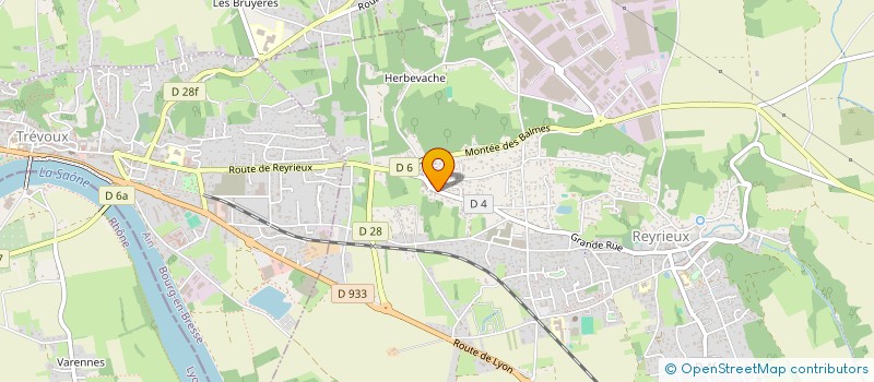 localisation de l'entreprise SAS FAIA à REYRIEUX