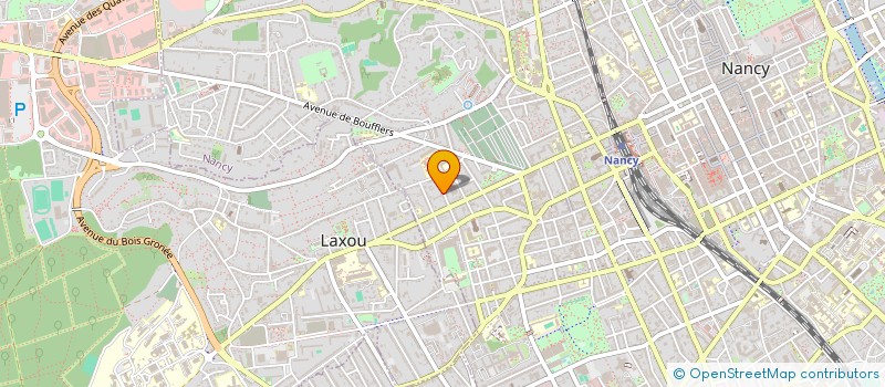 localisation de l'entreprise SAS FAMILIALE BEUREY  NANCY