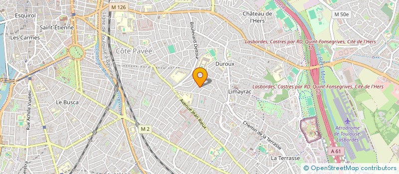 localisation de l'entreprise SAS FAMILLE CLAIN à TOULOUSE