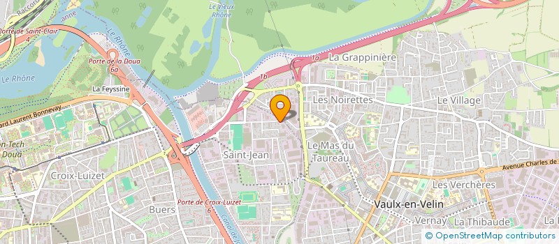 localisation de l'entreprise SAS FANAST à VILLEURBANNE