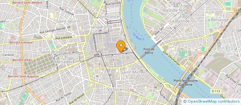 localisation de l'entreprise SAS FANTOMES  BORDEAUX