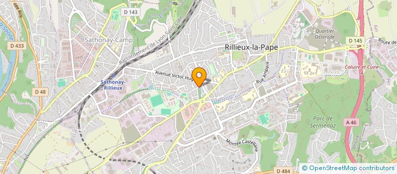 localisation de l'entreprise SAS FARO  RILLIEUX-LA-PAPE