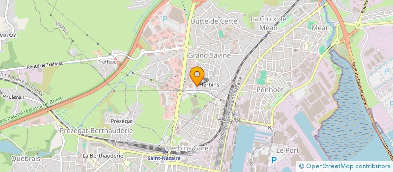 localisation de l'entreprise SAS FASHION HAIR BY FX  TRIGNAC