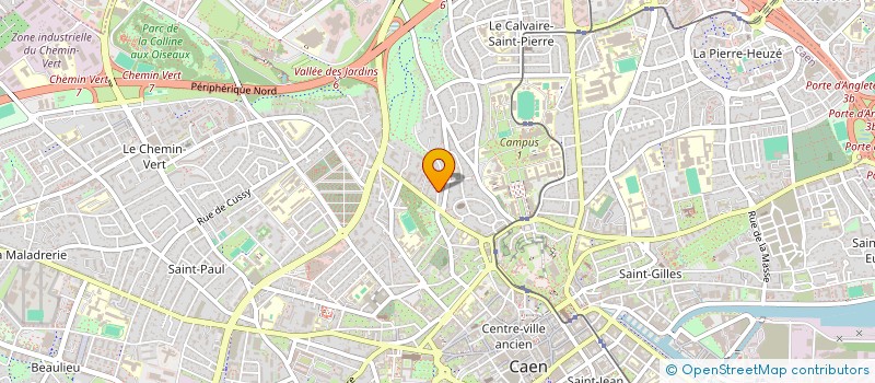 localisation de l'entreprise SAS FASSEAU MENUISERIE à CAEN