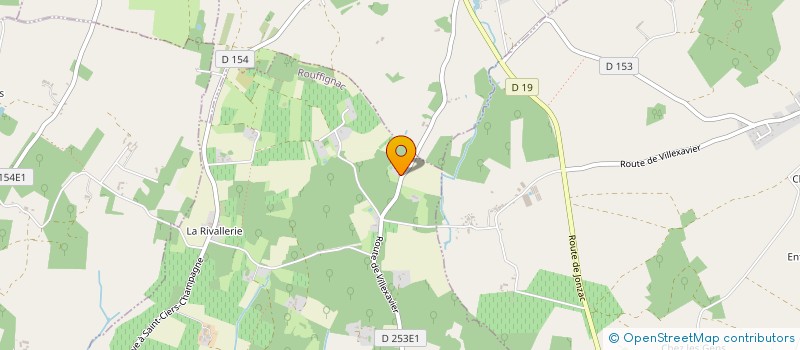 localisation de l'entreprise SAS FAURE  ROUFFIGNAC