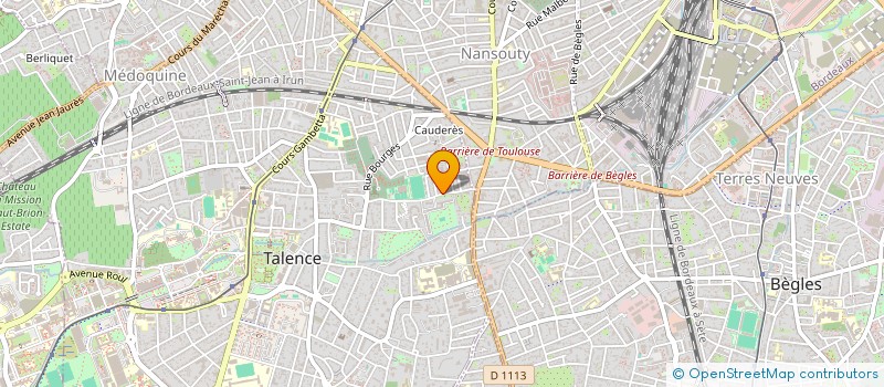 localisation de l'entreprise SAS FAWAZ  TALENCE