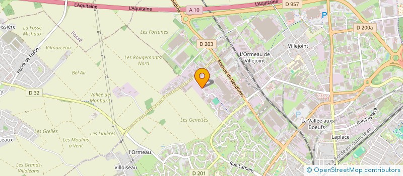 localisation de l'entreprise SAS FAYD'HERBE DE MAUDAVE AND SANSOT  BLOIS