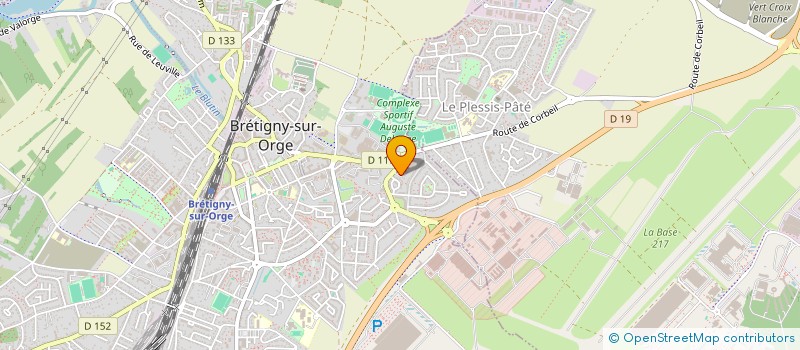 localisation de l'entreprise SAS FCBG à BRETIGNY-SUR-ORGE
