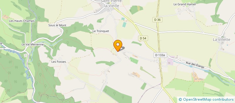 localisation de l'entreprise SAS FD2B  CAEN