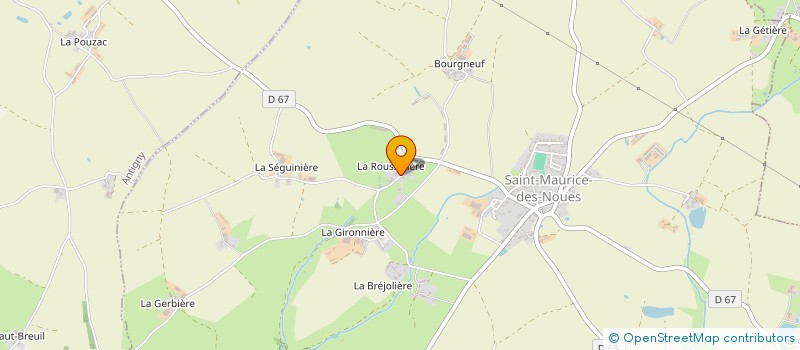 localisation de l'entreprise SAS FDG  SAINT-MAURICE-DES-NOUES