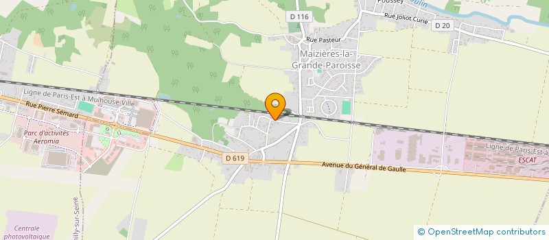 localisation de l'entreprise SAS FELIZET ALIMENTS à MAIZIERES-LA-GRANDE-PAROISSE