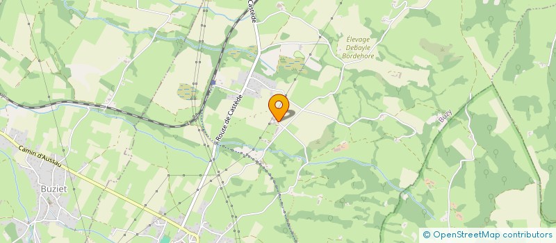 localisation de l'entreprise SAS FERME CASABONNE  BUZY