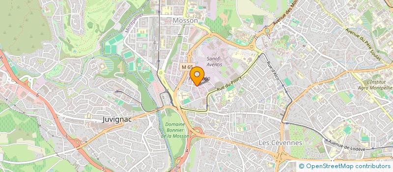 localisation de l'entreprise SAS FERME EOLIENNE DE MURATEL à MONTPELLIER