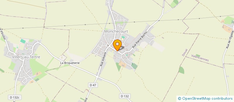 localisation de l'entreprise SAS FERME PRUVOT  MONCHECOURT