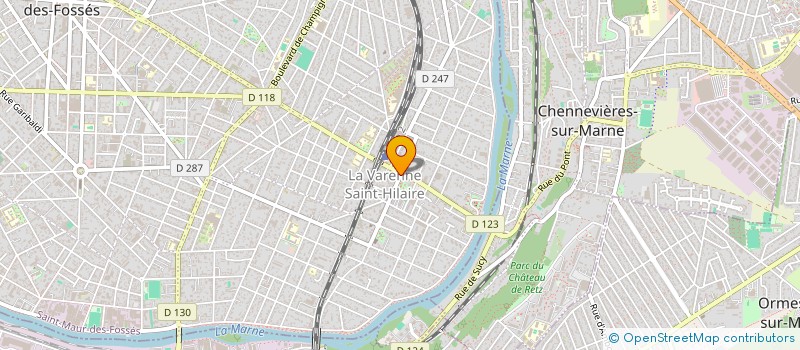 localisation de l'entreprise SAS FERNANDES à SAINT-MAUR-DES-FOSSES