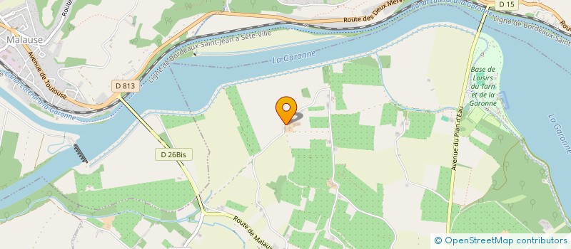 localisation de l'entreprise SAS FERRARO à SAINT-NICOLAS-DE-LA-GRAVE