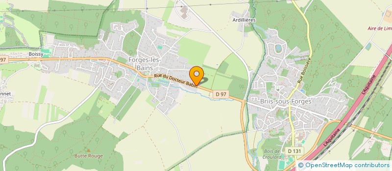 localisation de l'entreprise SAS FERREIRA  FORGES-LES-BAINS