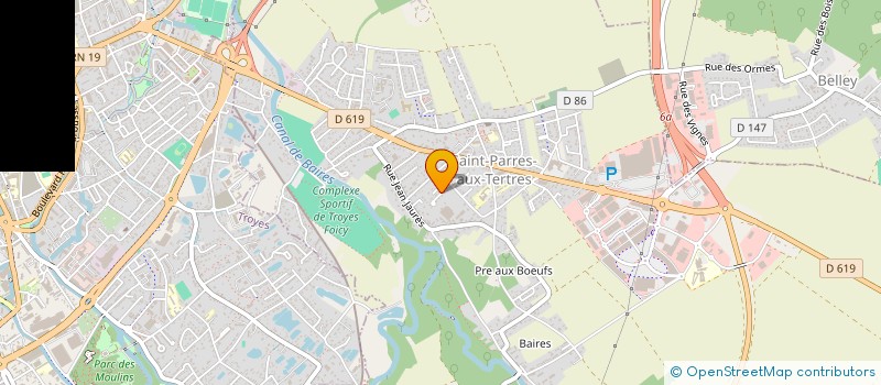 localisation de l'entreprise SAS FESTI GROUP  VILLECHETIF