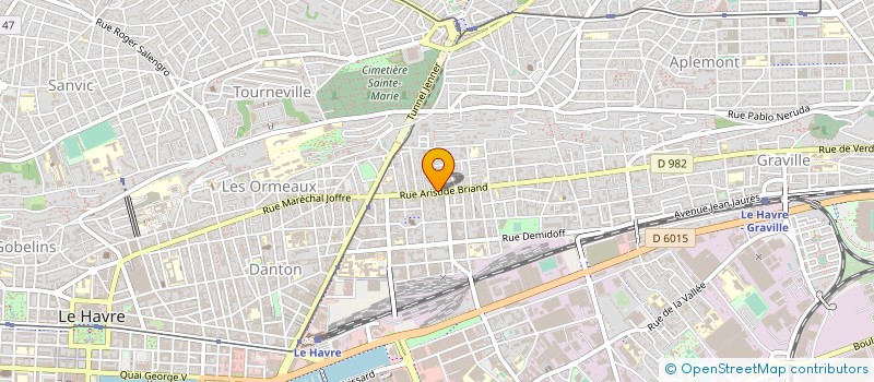 localisation de l'entreprise SAS FFA SOLUTION à LE HAVRE