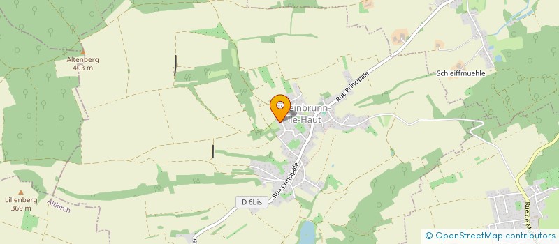 localisation de l'entreprise SAS FH CONSEILS & PATRIMOINE  STEINBRUNN-LE-HAUT