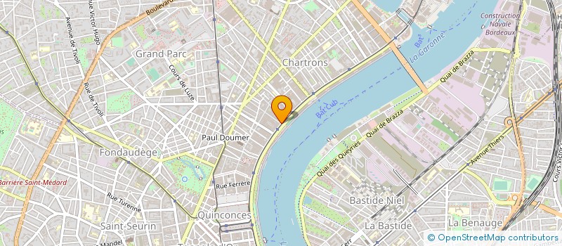 localisation de l'entreprise SAS FIDEL  BORDEAUX