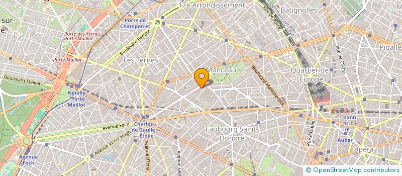 localisation de l'entreprise SAS FINANCIERE DARUE  PARIS
