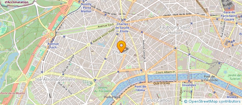 localisation de l'entreprise SAS FINANCIERE DE LA SANTOLINE  PARIS