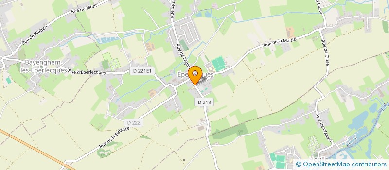 localisation de l'entreprise SAS FINANCIERE DURIEZ à EPERLECQUES