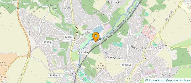 localisation de l'entreprise SAS FINANCIERE GOULAY à LEVES