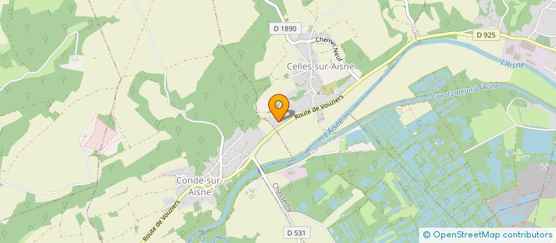 localisation de l'entreprise SAS FIQUET ET FILS à CELLES-SUR-AISNE