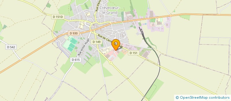 localisation de l'entreprise SAS FIRST WASH  CREVECUR-LE-GRAND