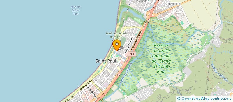 localisation de l'entreprise SAS FISOI à SAINT-PAUL